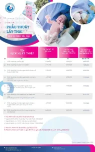Chi phí mổ lấy thai tại BVTD như thế nào?