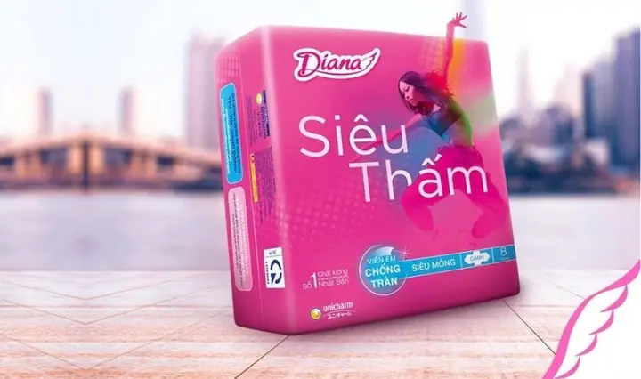 2.3. Băng vệ sinh Diana siêu thấm