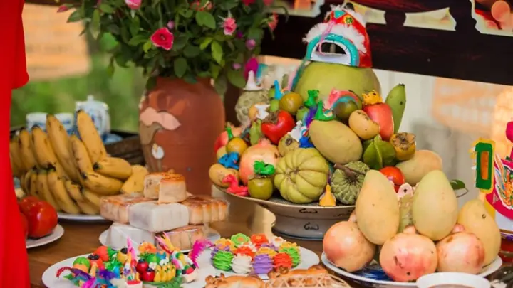 Cách Bày Mâm Ngũ Quả Tết Trung Thu Ở Miền Bắc