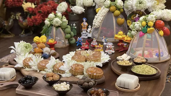 Mẫu Mâm Ngũ Quả Bày Trung Thu Đẹp