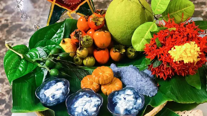 Mẫu Mâm Ngũ Quả Bày Trung Thu Đẹp