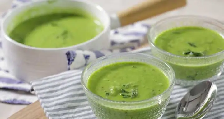 3.5 Cháo bề bề cải bó xôi