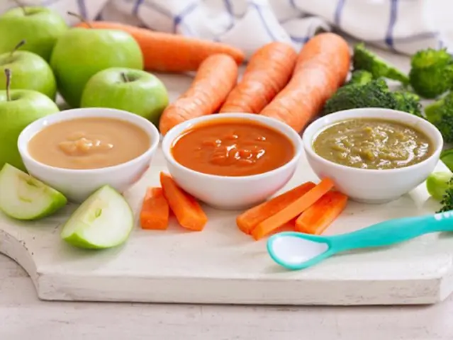 2.2. Đồ ăn dặm thơm ngon và bắt mắt