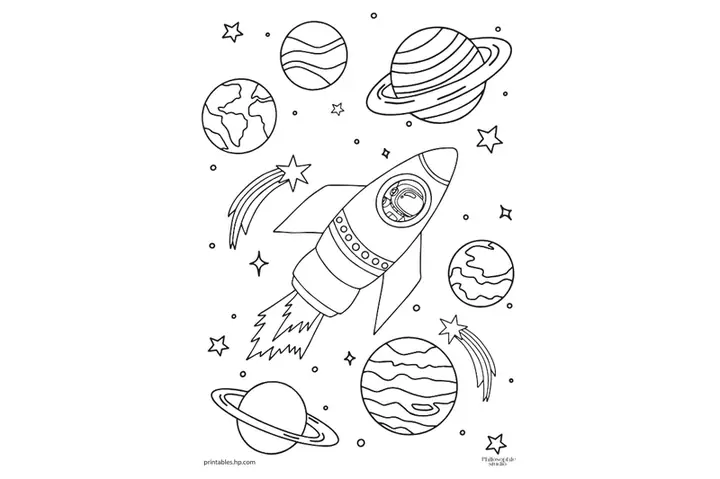 Hình Tô Màu Cho Bé Về Các Chủ Đề Khác