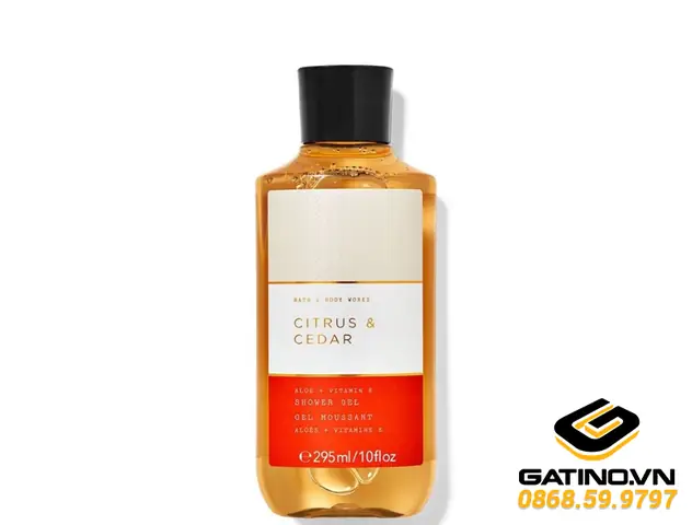 2.5. Review sữa tắm nam Bath And Body Works Citrus & Cedal