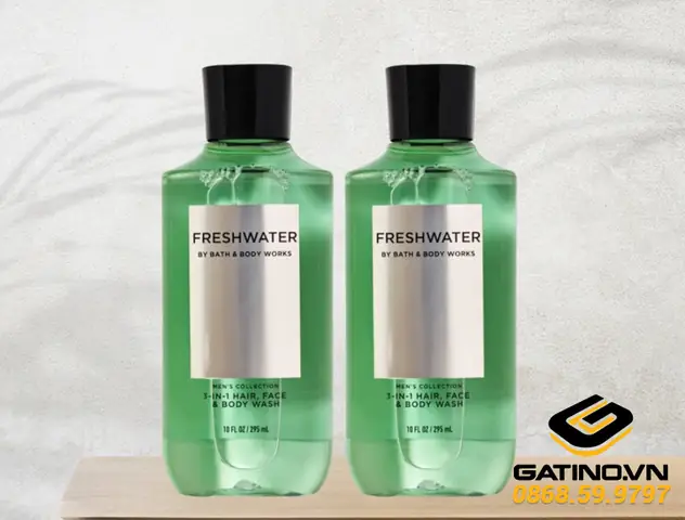 2.8. Sữa tắm nam Bath and Body Works Freshwater