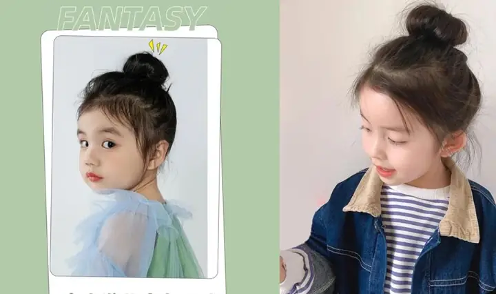 1.1. Cột tóc củ tỏi