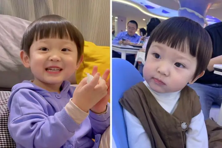 Tóc đầu nấm cho khuôn mặt tròn