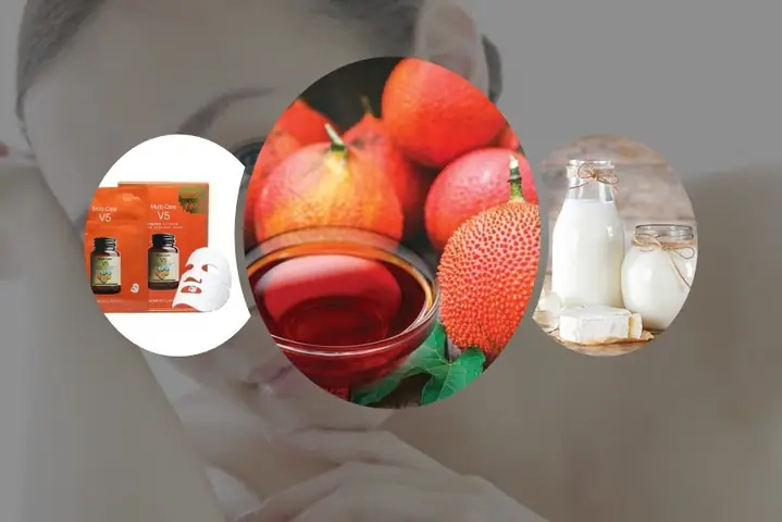 6Cách làm mặt nạ gấc và mặt nạ giấy