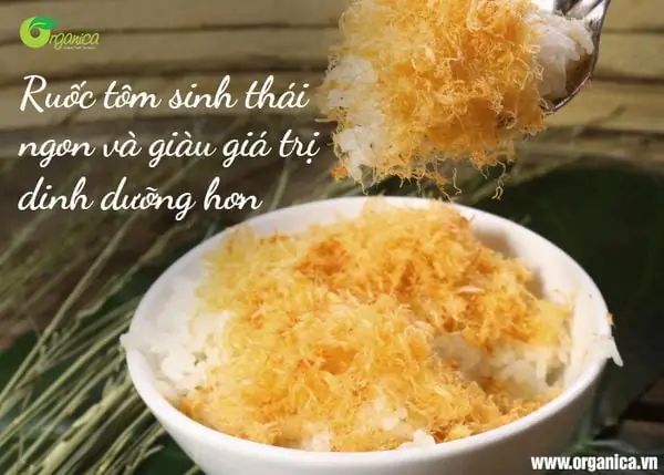 Ruốc tôm sinh thái - ngon và giàu giá trị dinh dưỡng hơn