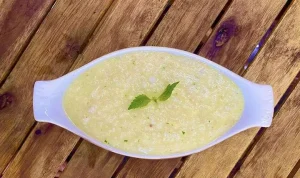 3.1 Cháo cá chép đậu xanh