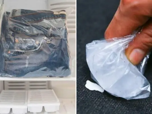 Làm Lạnh Quần Áo Bị Dính Kẹo Cao Su (phương Pháp Phổ Biến Và An Toàn Nhất)