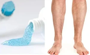 2+ CÃ¡ch táº©y lÃ´ng chÃ¢n báº±ng kem ÄÃ¡nh rÄng vÃ  muá»i an toÃ n hiá»u quáº£