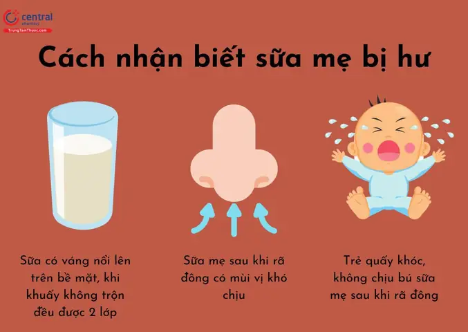 9cách Nhận Biết Sữa Mẹ Rã Đông Bị Hư 9cách Nhận Biết Sữa Mẹ Rã Đông Bị Hư
