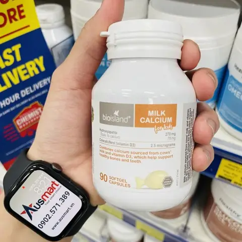Canxi Sữa Bio Island Milk Calcium Kids Cho Bé Của Úc Là Gì
