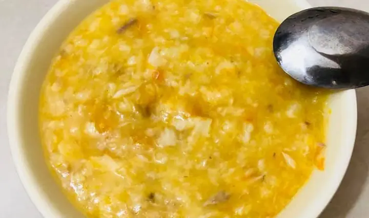 Cháo Cá Diêu Hồng Bí Đỏ