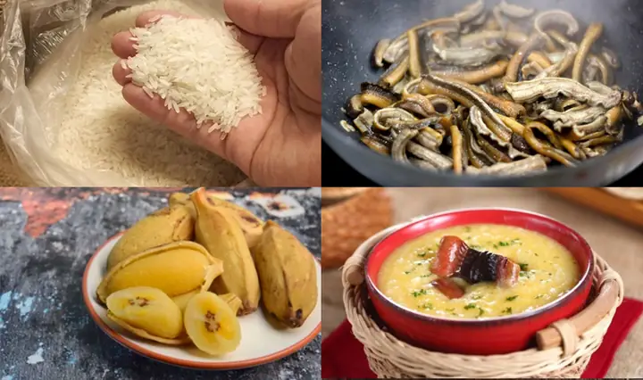 4.4. Cháo lươn nấu với chuối 4.4. Cháo lươn nấu với chuối