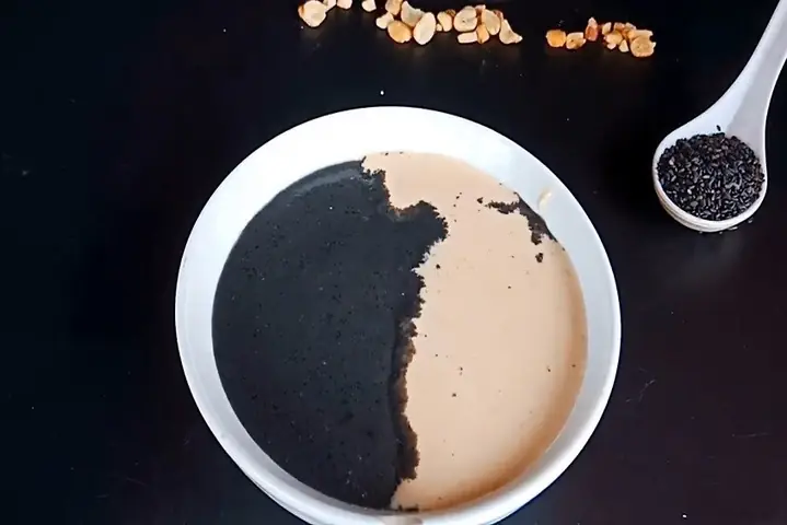 Chè mè đen cho bà bầu - mè đen nấu đậu phộng