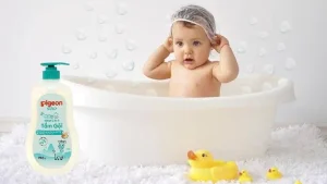 2.3 Dầu gội cho bé Pigeon