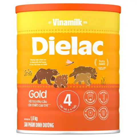 sữa dielac alpha gold sỠ4 lon 1.4kg sữa dielac alpha gold sỠ4 lon 1.4kg