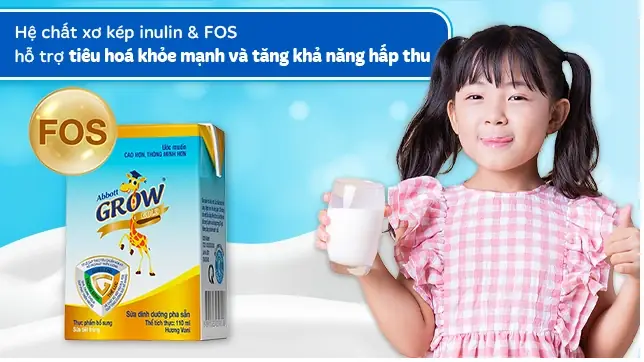 Tại sao nên mua sữa Grow Abbott pha sẵn 110ml cho con?