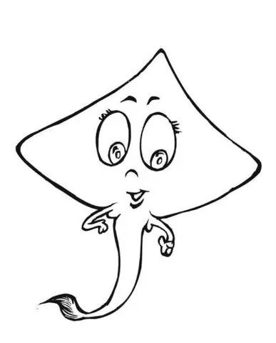 hình tô màu con cá sấu