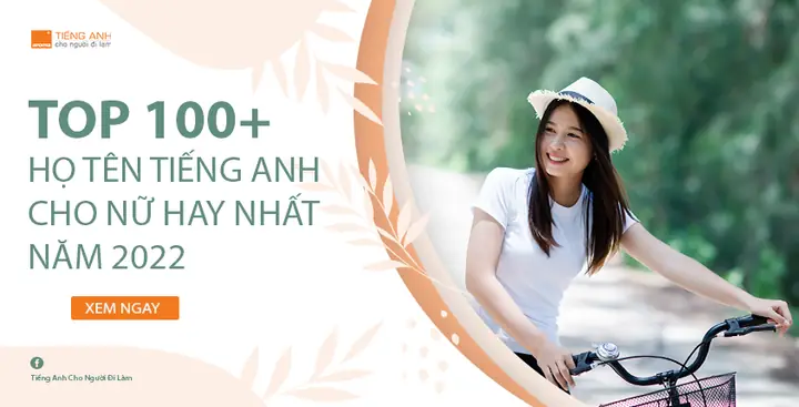 Họ Tên Tiếng Anh Hay Cho Nữ