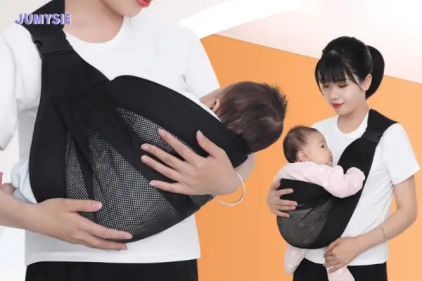 Tư Thế Nằm Ngang - Cách Sử Dụng Địu 6 Tư Thế