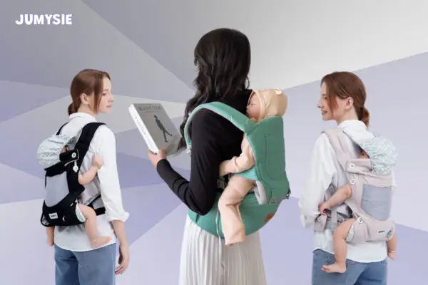 Tư Thế Bế Sau Lưng - Cách Sử Dụng Địu 6 Tư Thế