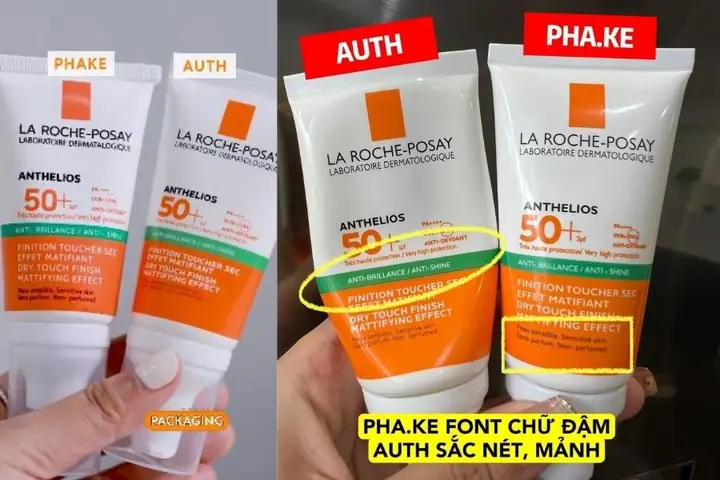 Thiết Kế Kem Chống Nắng La Roche Posay Anthelios Dry Touch