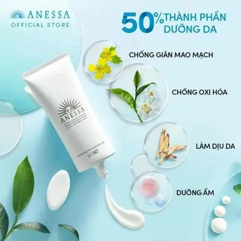2.4 Kem chống nắng Anessa Brightening UV Sunscreen Gel 2.4 Kem chống nắng Anessa Brightening UV Sunscreen Gel