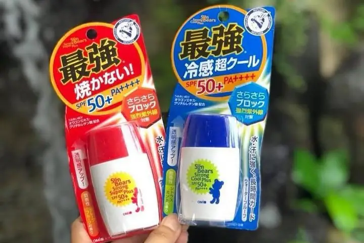 Kem chống nắng thương hiệu Omi Sun Bears giá bao nhiêu?