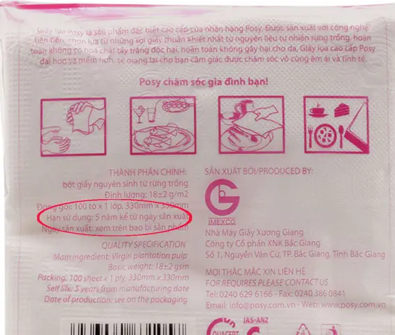 Không Lưu Ý Đến Hạn Dùng