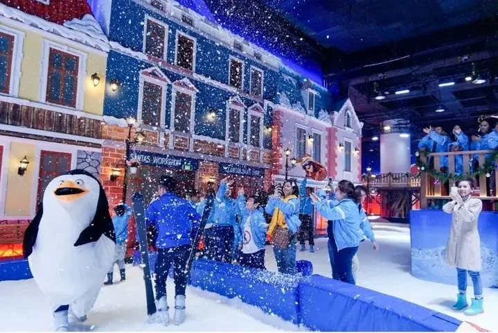 Khu Vui Chơi Tuyết Snow Town