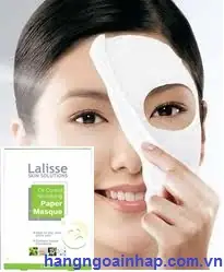 Tác dụng củamặt nạ Lalisse Oil trị mụncho da dầu và nhờn :