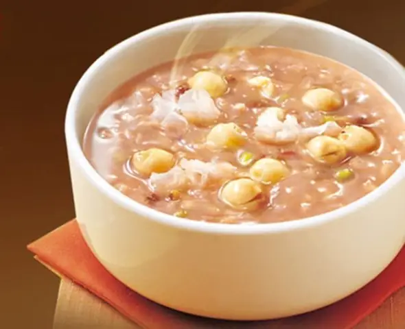 Cháo Ếch Nấu Hạt Sen