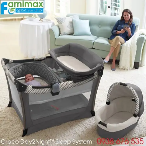 Nôi em bé Graco Pack 'n Play Playard with Cuddle Cove