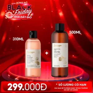 Nước Cân Bằng Cocoon Sen Hậu Giang Làm Dịu Da Nhạy Cảm Hau Giang Lotus Soothing Toner