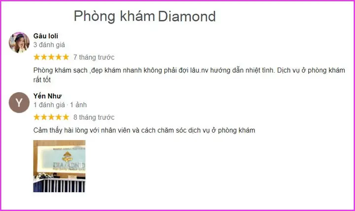 3phòng Khám Diamond Có Tốt Không?