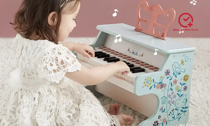 Đàn Piano Mini Màu Pastel