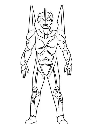 Tuyển Tập Các Mẫu Hình Ultraman – Siêu Nhân Điện Quang Tô Màu Đẹp Nhất Cho Bé
