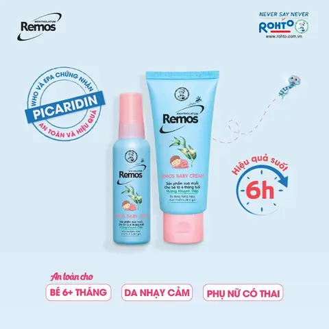 Kem Chống Muỗi Remos Baby