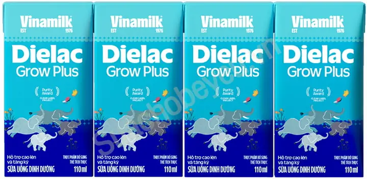 Sá»¯a Bá»t Pha Sáºµn Dielac Grow Plus Há»p 110ml
