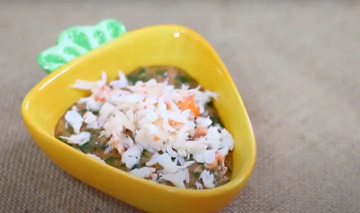 Cháo Tôm Yến Mạch Rau Mồng Tơi