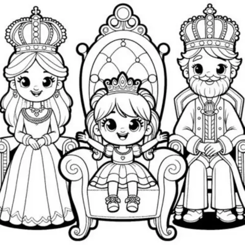 1tranh Tô Màu Công Chúa Cho Bé Dễ Thương 1tranh Tô Màu Công Chúa Cho Bé Dễ Thương