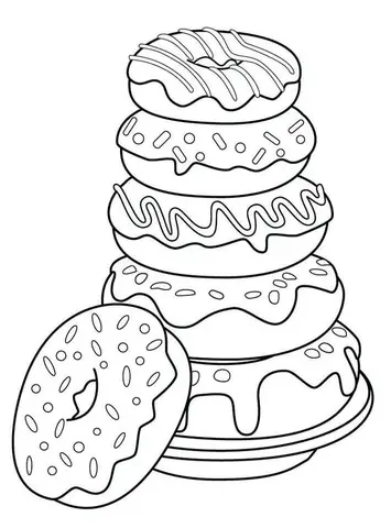 Khám Phá Các Loại Tranh Tô Màu Đồ Ăn Vặt Phổ Biến