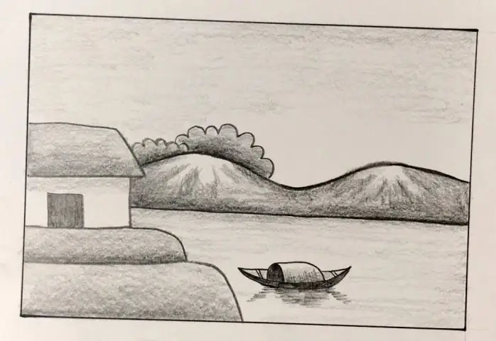 Tranh Vẽ Phong Cảnh Làng Quê Bằng Bút Chì Đơn Giản Nhưng Mang Vẻ Đẹp Tinh Tế, Đậm Chất Quê Hương. Tranh Vẽ Phong Cảnh Làng Quê Bằng Bút Chì Đơn Giản Nhưng Mang Vẻ Đẹp Tinh Tế, Đậm Chất Quê Hương.