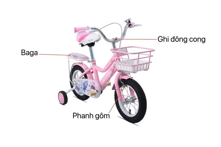Xe Đạp Cho Bé Gái 8 Tuổi Hecto