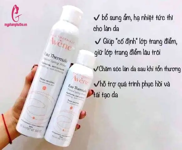 Công Dụng Của Xịt Khoáng Avène Thermal Thermal Spring Water Pháp