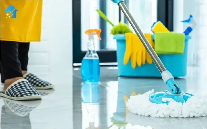 Mẹo 2 – Pha Nước Lau Sàn Đúng Tỉ Lệ